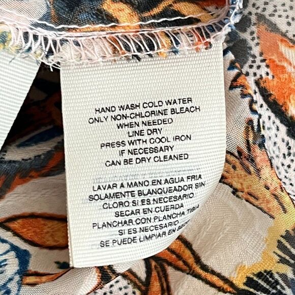 RACHEL BY RACHEL ROY Marceline Wonderlust Blouse Size 2 - Picture 7 of 8